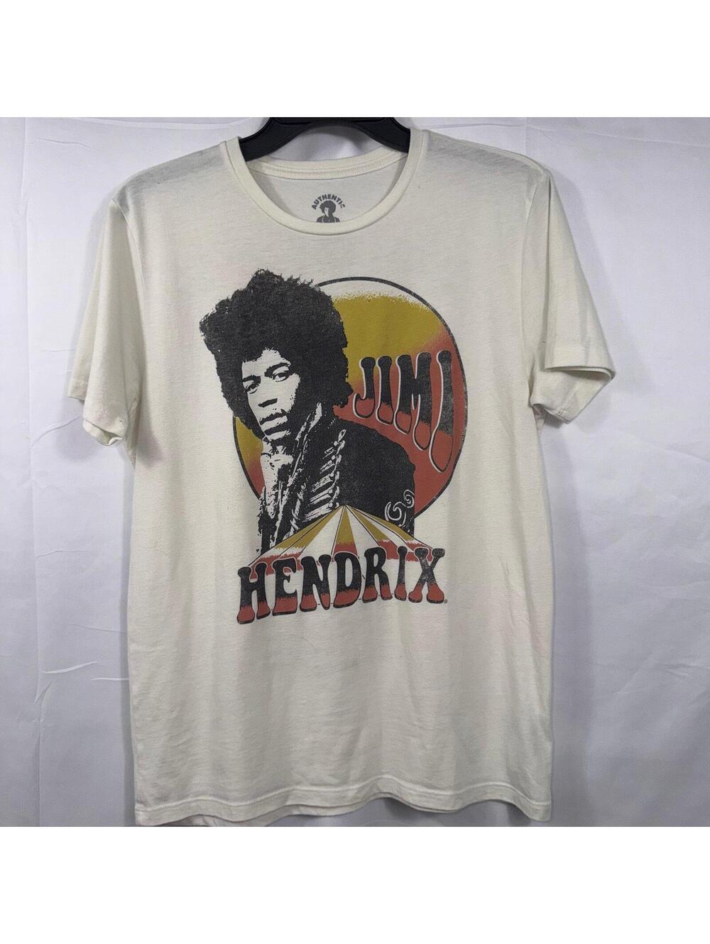 Authentic Hendrix Jimi Hendrix Experience Tour 1967 Graphic Band T-Shirt Size Sm